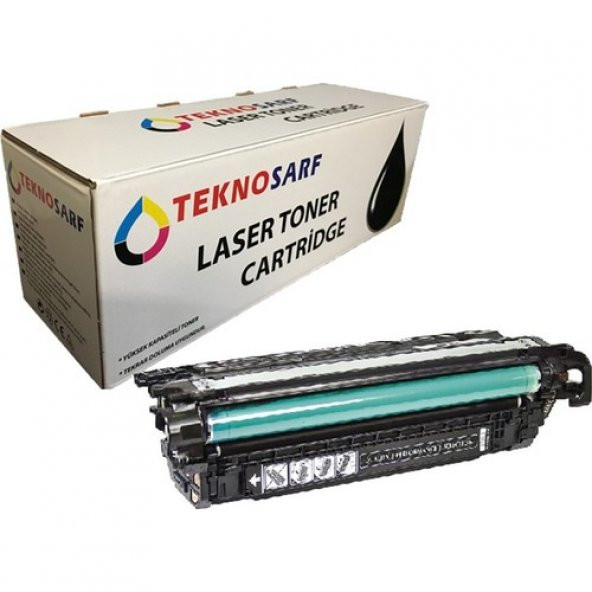 Teknosarf Hp Cf400A Siyah Muadil Toner - Resim 2