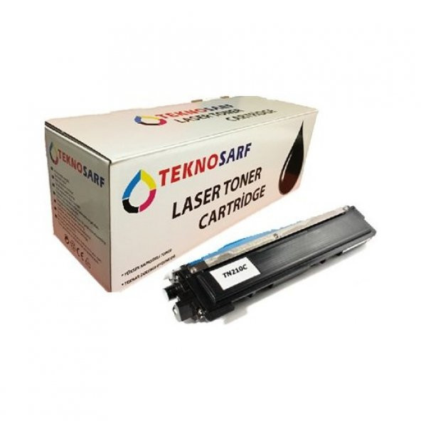 Teknosarf Brother Tn-210 Mavi Muadil Toner ürün görseli 1