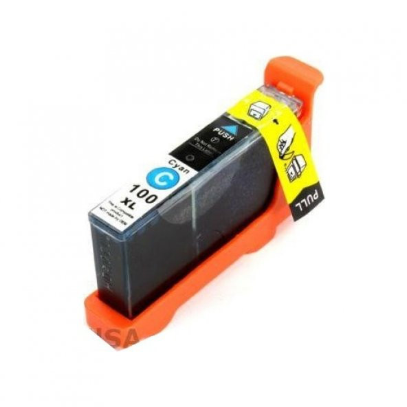 For Lexmark 100Xl/105Xl/108Xl Mavi Muadil Kartuş Yüksek Kapasite ürün görseli 1