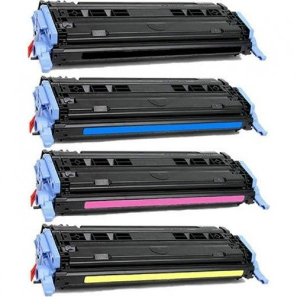 Premium HP Laserjet CM1017 Uyumlu 4 Renk Muadil Toner Seti ürün görseli 1
