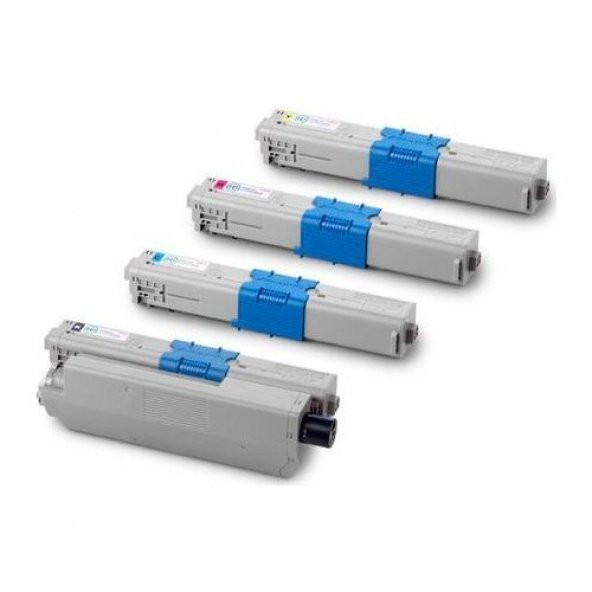 Premium® Oki C301 Uyumlu 4 Renk Muadil Toner Seti ürün görseli 1