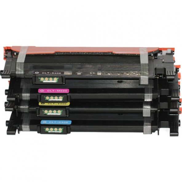 Premium® Samsung CLX3305 Uyumlu 4 Renk Muadil Toner Seti ürün görseli 1