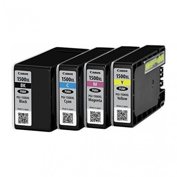 Canon Orijinal Pgı 1500 Kartuş 4 Renk 1 Takım Maxify Mb2050/2350 / Mb2150 /MB 2155/ Mb2750 / 2755 ürün görseli 1
