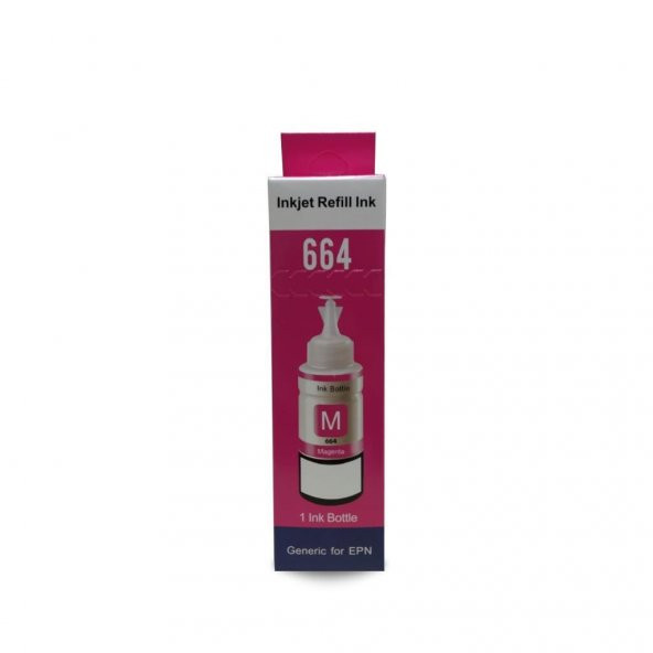 Epson T664 Uyumlu Kırmızı İthal Muadil Mürekkep 70Ml(YENİ ÜRÜN) ürün görseli 1