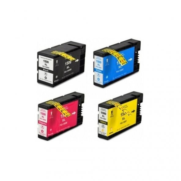 Canon PGI-1500XL/MAXIFY MB2050/MB2150/MB2155/MB2350/MB2750/MB2755 4 Renk Set Kartuş ürün görseli 1