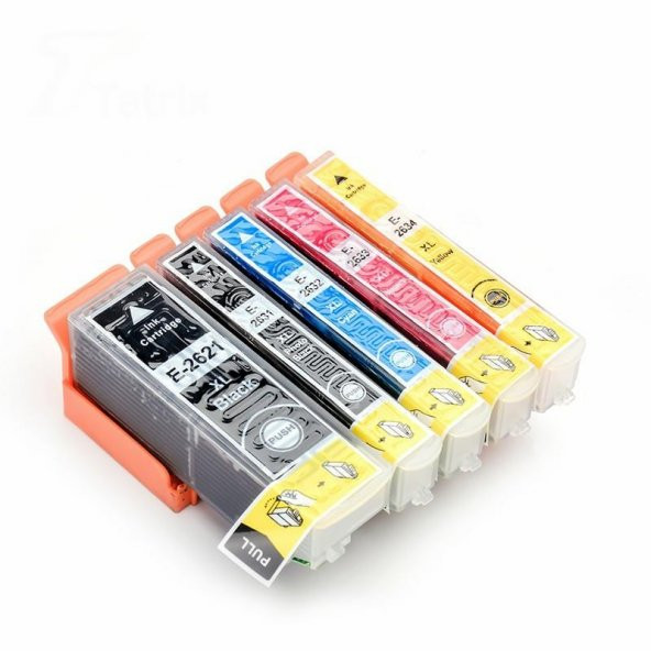EPSON T263640 XP600- XP700-XP800 (26XL) 5 Li MUADİL SET KARTUŞ ürün görseli 1
