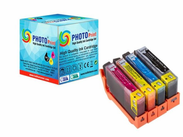 Hp  6510 Muadil Kartuş , Hp 364XL Muadil Kartuş Set ürün görseli 1