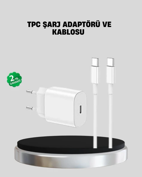 İos Uyumlu 20w Usb-c Hızlı Şarj Cihazı Telefon Ve Tablet İçin