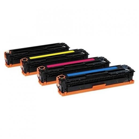 Canon CRG-731 Muadil Renkli Toner 4 Renk ürün görseli 1