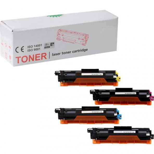 Photo Print Brother TN-273 / TN-277 HL-L3210CW 4 Renk Muadil Toner Seti 2300 Sayfa Renkli ürün görseli 1