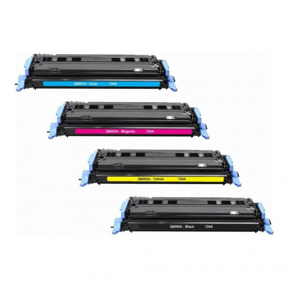 Photo Print CRG-707 LBP-5100 Uyumlu 4 Renk Muadil Toner Seti ürün görseli 1