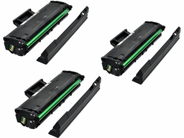 3 lu  Samsung D111S CHİPLİ YENİ VERSİYON M2020/M2021/M2021W/M2070/M2070FW Toner ürün görseli 1