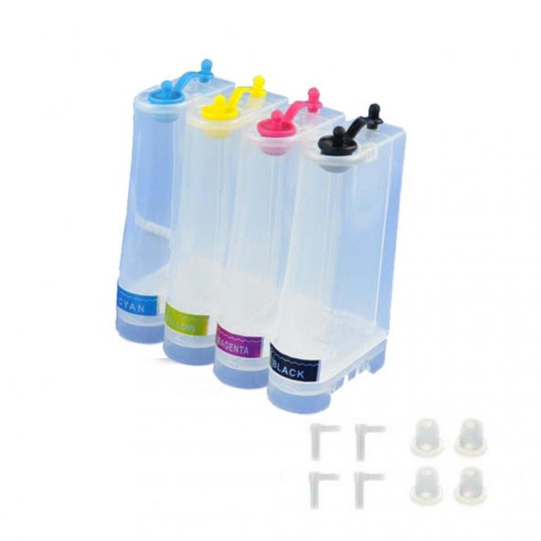 Xplus Canon E484 PG-46 / CL-56 Bitmeyen Kartuş Tankı + 4 x 100 ml mürekkepli ürün görseli 1