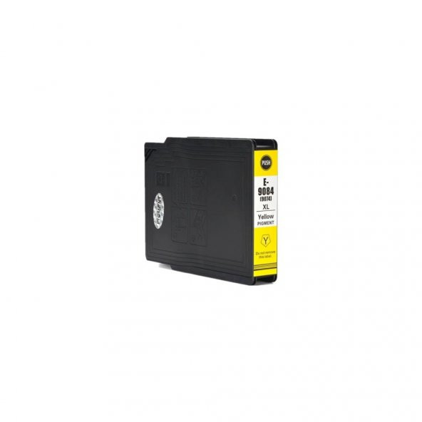 Epson Workforce Pro WF-6090/6590 T9084XL/T9074 Yüksek Kapasite Sarı Muadil Kartuş 4.000 Sayfa ürün görseli 1