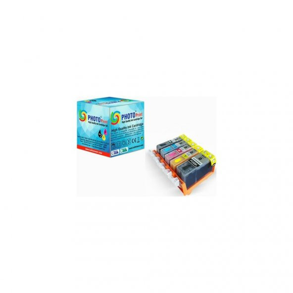 Photo Print® IP4700 Muadil Kartuş / 520 521 Muadil Kartuş Set ürün görseli 1