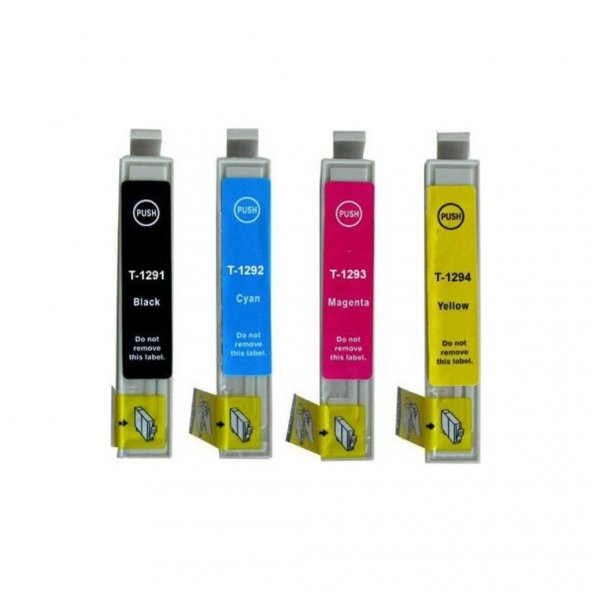 Xplus Epson T1291 T1291-1292-1293-1294 4 Renk Muadil Kartuş Takım ürün görseli 1