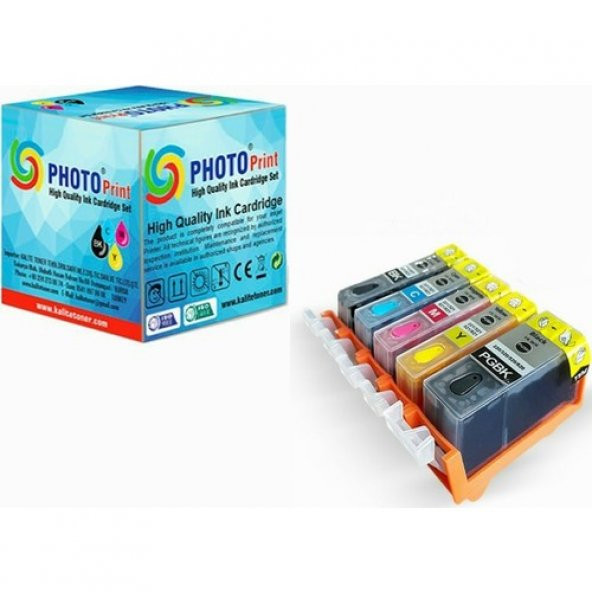 Photo Print Canon MP980 Muadil Kartuş / 520 521 Muadil Kartuş Set ürün görseli 1