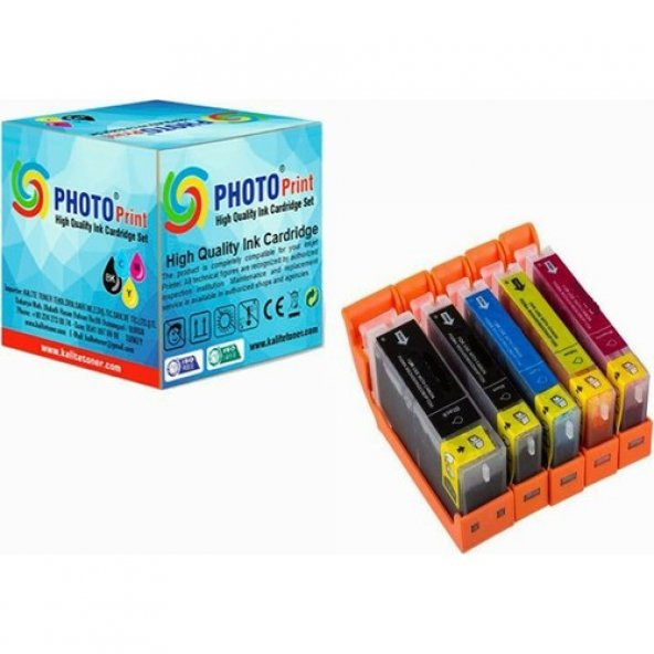 Photo Print Canon Pixma TR7550 PGI-580XL-CLI-581XL Kartuş Takım Set ürün görseli 1