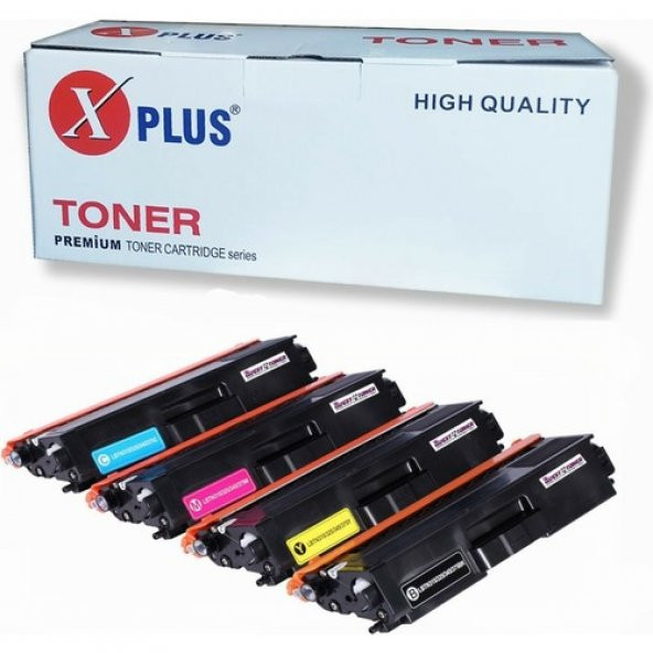 Xplus  Brother Uyumlu TN-315-TN-325-TN-345 HL-4570CDWT 1set Muadil Toner 4000 Syf Renkli ürün görseli 1