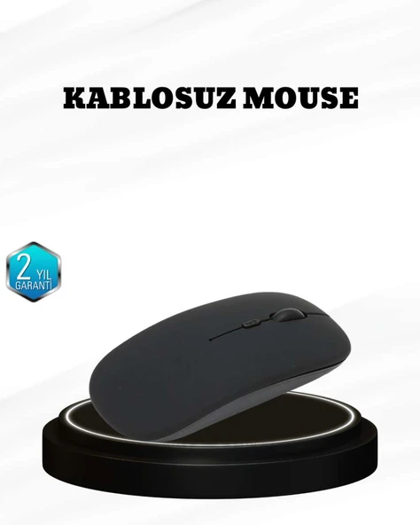 Kablosuz Oyuncu Mouse – Anlık DPI Geçişi, Gelişmiş Sensör, Hassas ve Akıcı Kontrol