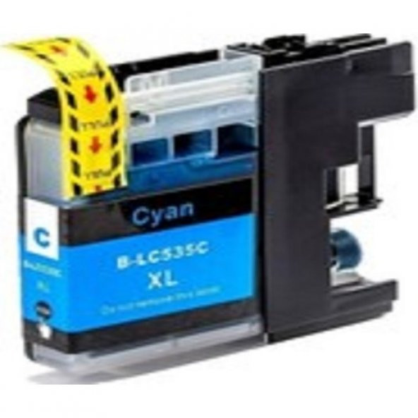 Photo Print Brother LC-535XL DCPJ100 / J105 / MFC-J200 Mavi Muadil Kartuş ürün görseli 1