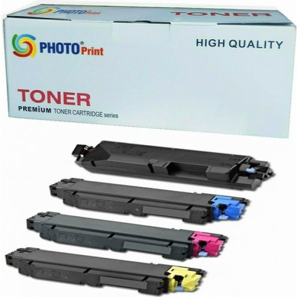 Photoprint Kyocera TK-5270 Toner Seti / Ecosys M6230 / M6630 / P6230 6.000 Sayfa Chipli ürün görseli 1