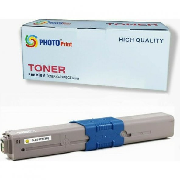 Okı C332DNW C332 / MC363 Sarı Ithal Muadil Toner 3.000 Syf Renkli ürün görseli 1