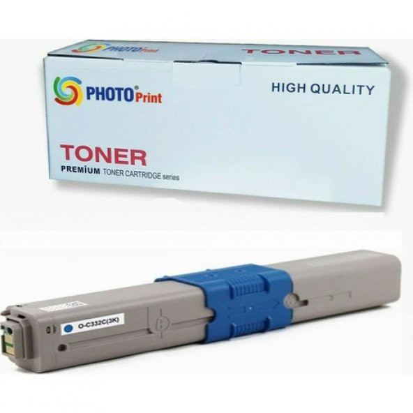 Okı MC363DN C332 / MC363 Mavi Ithal Muadil Toner 3.000 Syf Renkli ürün görseli 1