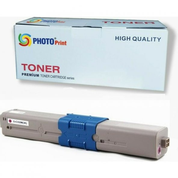 Okı C332DNW C332 / MC363 Kırmızı Ithal Muadil Toner 3.000 Syf Renkli ürün görseli 1