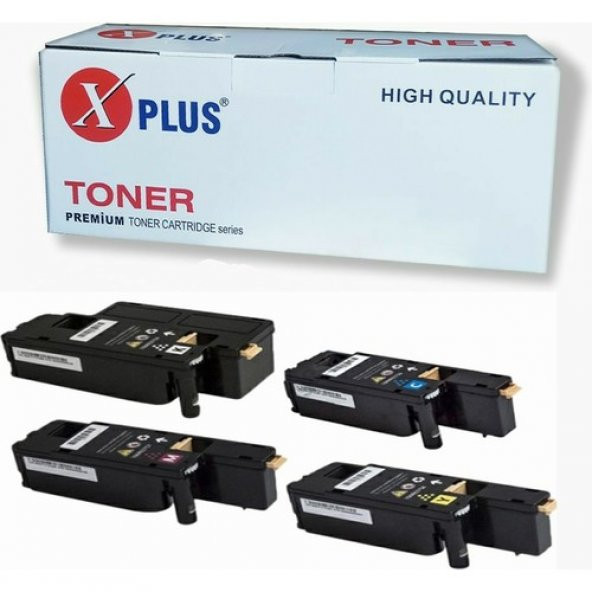 Xplus Xerox Phaser 6020 4 Renk Ithal Muadil Toner Seti 2.000 Syf Renkli ürün görseli 1