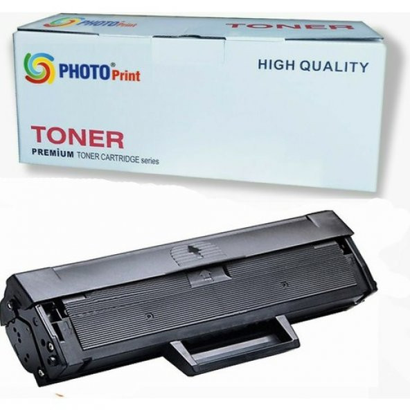 Photo Print Samsung D111L Yüksek Kapasite Chipsiz Ithal Muadil Siyah Toner 1.800 Sayfa ürün görseli 1