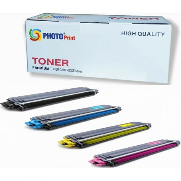 Photo Print Brother TN-221-TN-241-TN-251-TN-261 DCP-9015CDW 1set Muadil Toner 1400 Syf Renkli ürün görseli 1