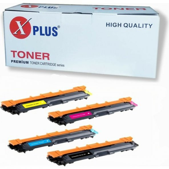 Xplus  Brother Uyumlu TN-221-TN-241-TN-251-TN-261 MFC-9340CDW 1set Muadil Toner 1400 Syf Renkli ürün görseli 1