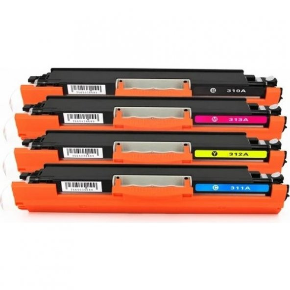 Photo Print Laserjet CLP-7018 Uyumlu 4 Renk Muadil Toner Seti CRG-729 ürün görseli 1