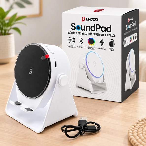 Hoparlör Soundpad EKD-S11 5W 2000mAh Beyaz