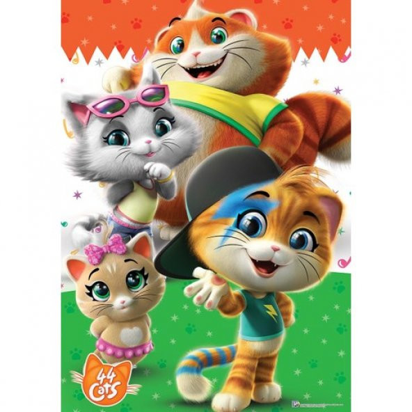 Ks Games Puzzle 50 Parça 44 Cats Puzzle CAT 709 - Resim 2