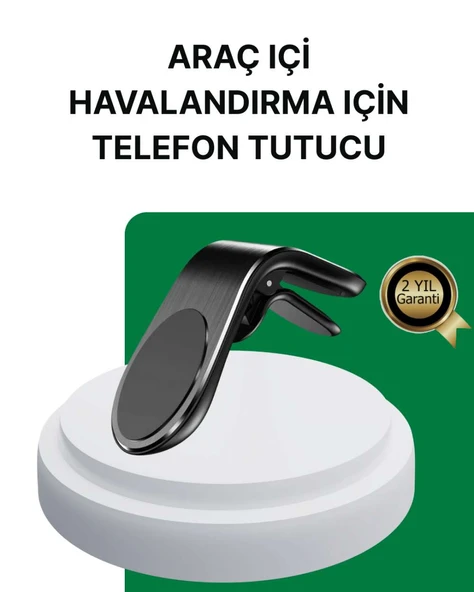 360° Ayarlanabilir Araç Telefon Tutucu – Tüm Telefonlarla Uyumlu