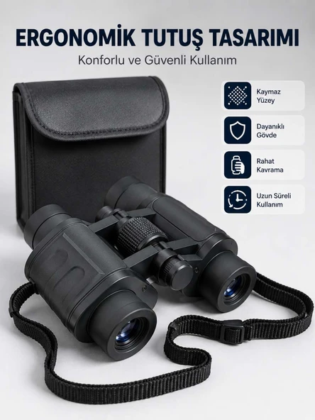 20x Güçlü Yakınlaştırmalı Dürbün Doğa, Kamp, Av ve Kuş Gözlem Dürbünü