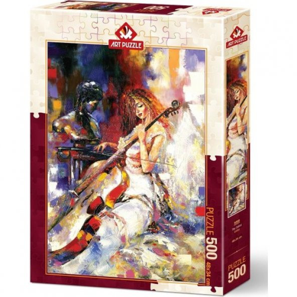Art Puzzle 500 Parça Cellist 5088 ürün görseli 1