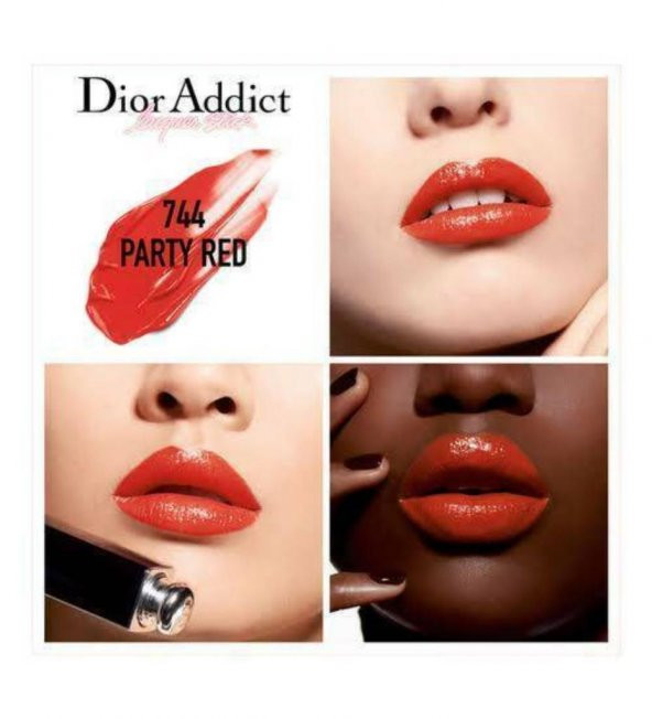 Dior - Addict Lacquer Stick 744 Party Red Refill ürün görseli 1