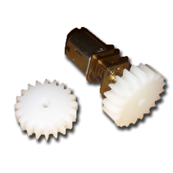 22mm Plastik Dişli ( 3mm D Tipi Milli N20 Motora Uygun) ürün görseli 1