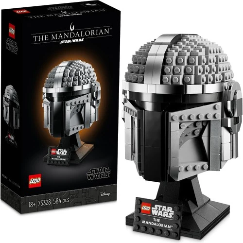 LEGO Star Wars 75328 The Mandalorian Helmet ürün görseli 1