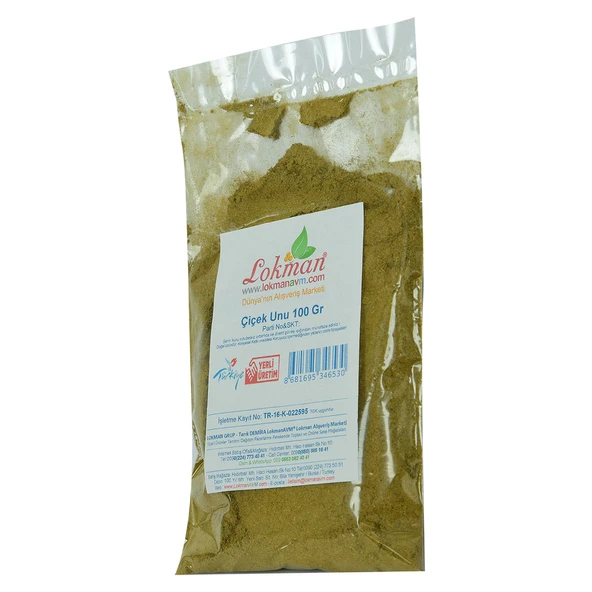 LokmanAVM Çiçek Unu 100 Gr Paket - Resim 4