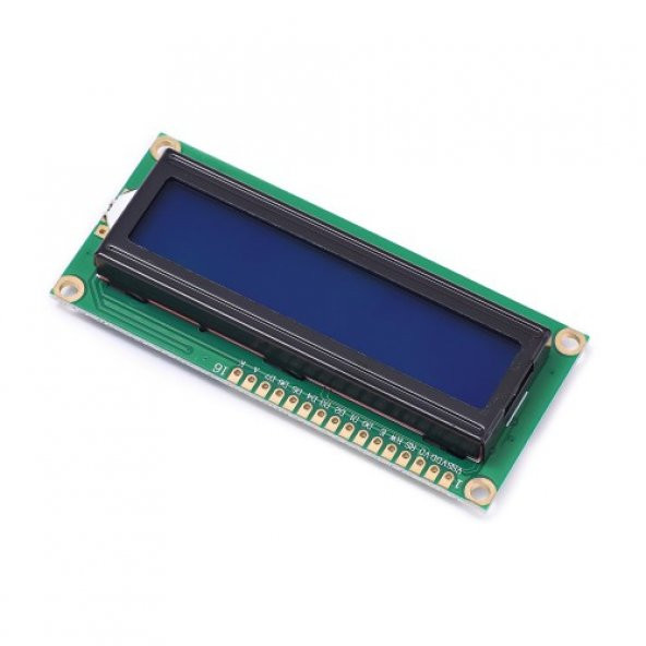 2x16 Lcd Ekran Mavi Üzerine Beyaz - Resim 5