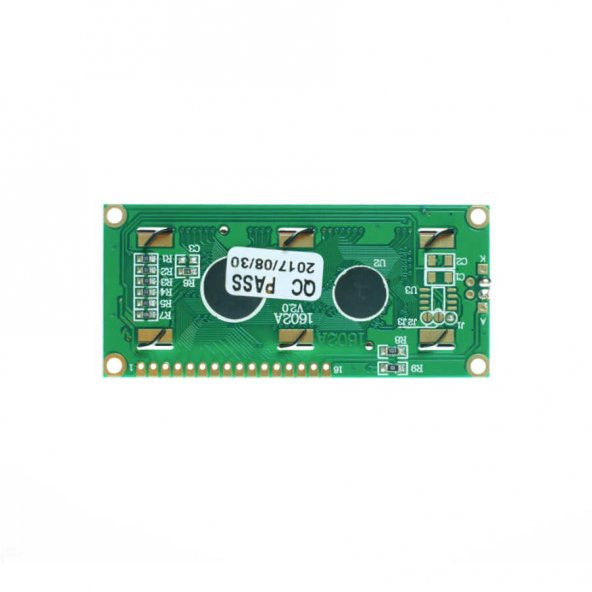 2x16 Lcd Ekran Mavi Üzerine Beyaz - Resim 8