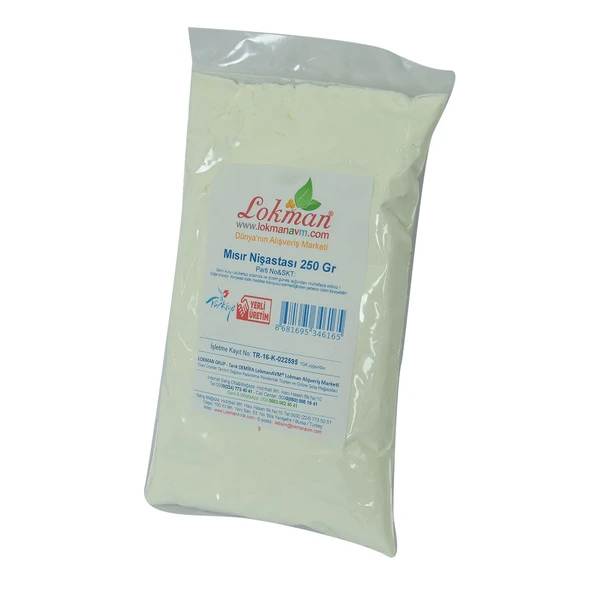 Mısır Nişastası 250 Gr Paket - Resim 4