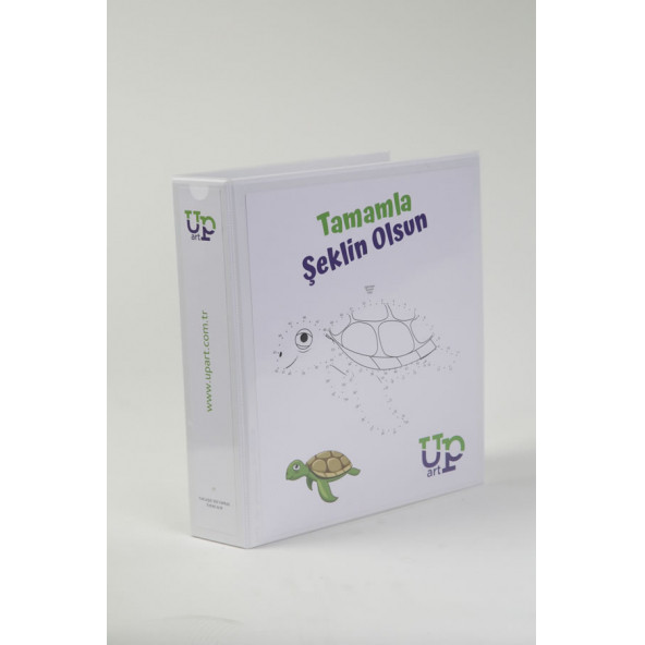 SUNUM KLASÖRÜ BEYAZ 6 CM 2 HALKA 10 LU SET ürün görseli 1