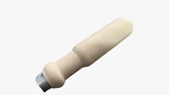 Eğe Sapı Ağaç Metal Bilezikli Büyük Boy 127 mm x 27 mm ürün görseli 1