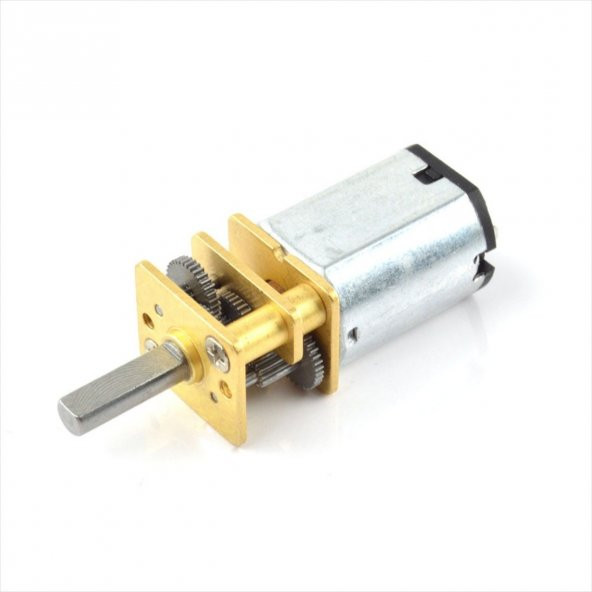 Yüksek Güçlü Mikro Metal Motor 250:1 6V 120Rpm PL-0995 ürün görseli 1