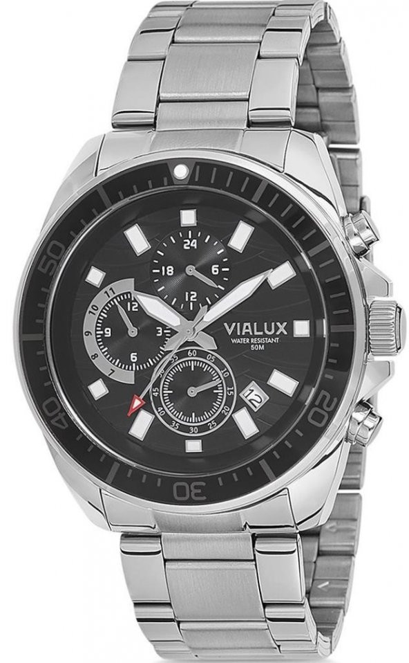 Vialux VX557T-04SS Erkek Kol Saati - Resim 2